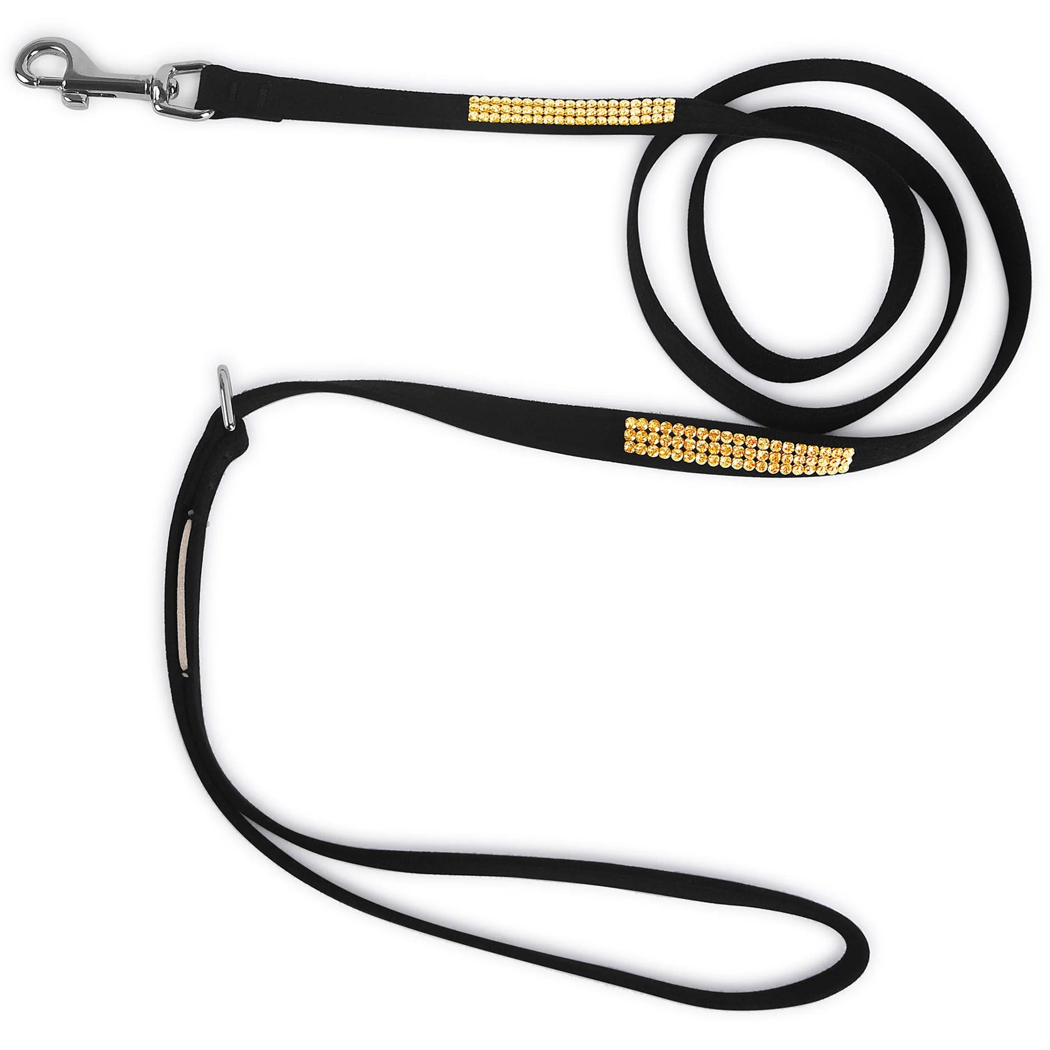 Susan Lanci 3 Row Gold Giltmore Leash