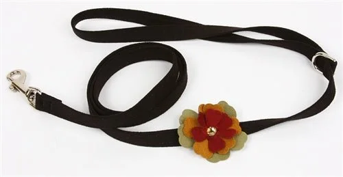 Susan Lanci Autumn Flowers Collection Leash