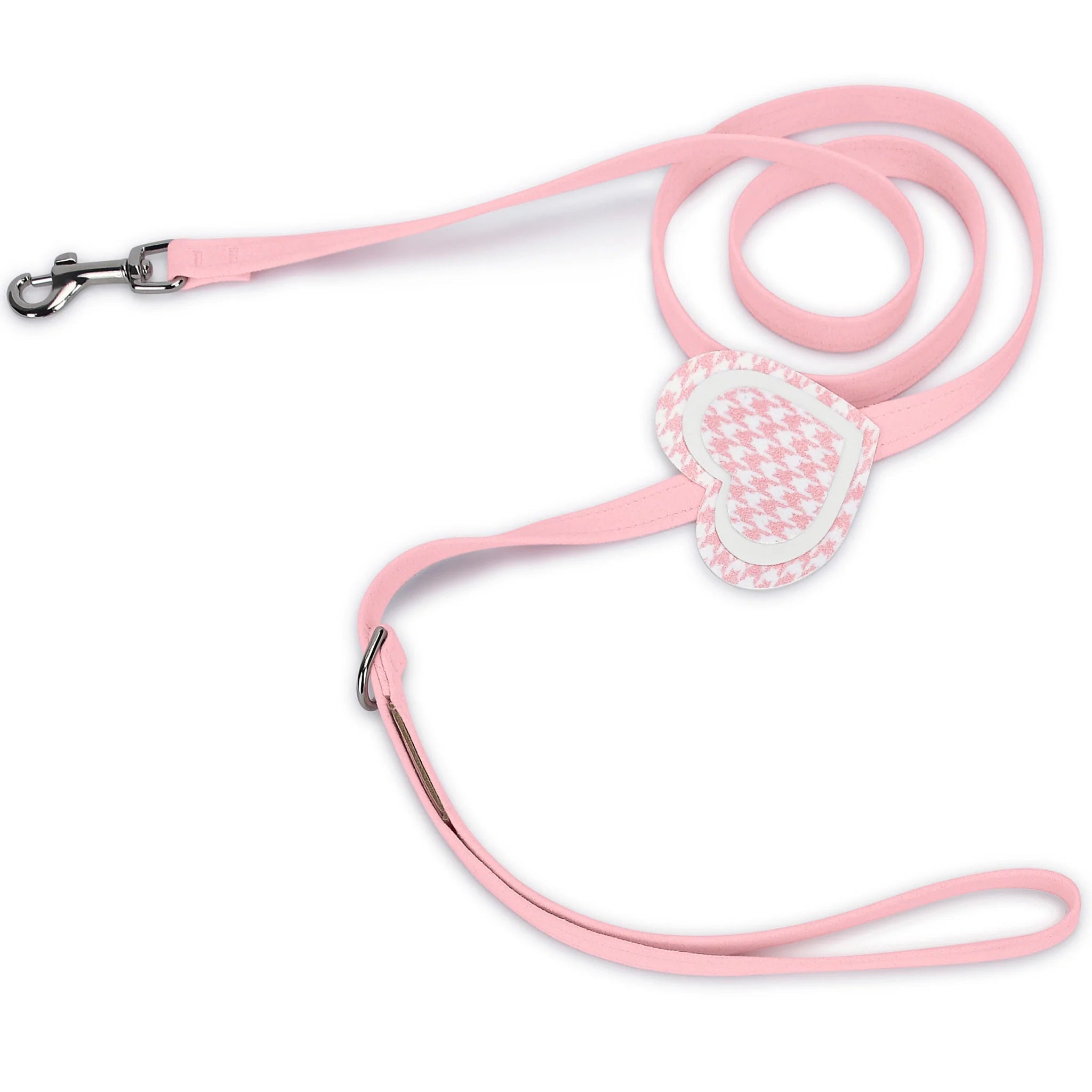 Susan Lanci Pink is Love 3 Layer Heart Leash