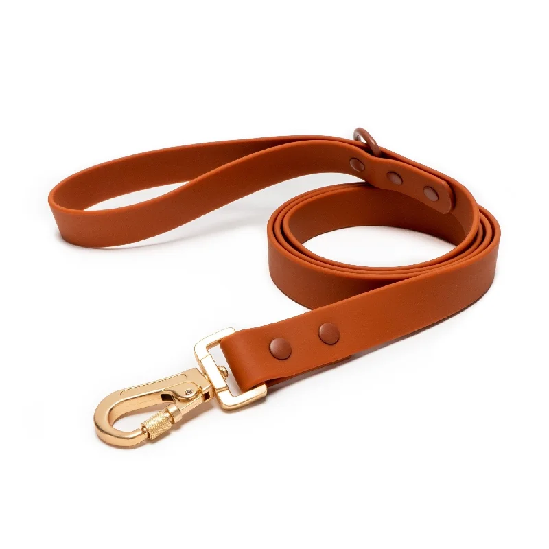 Terracotta Waterproof PVC Leash