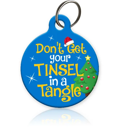 Tinsel Tangle Pet ID Tag