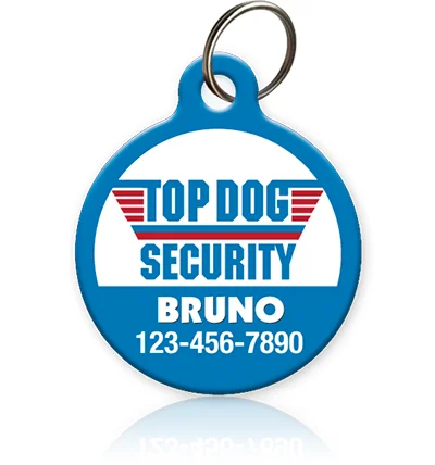 Top Dog Pet ID Tag