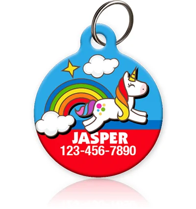 Unicorn Pet ID Tag