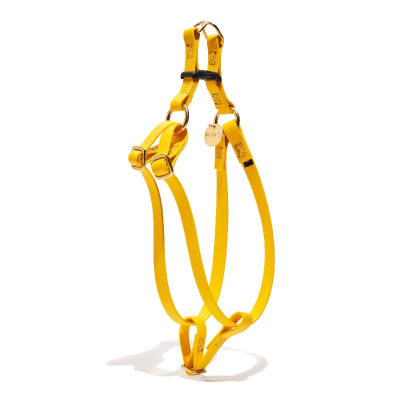 Water Resistant Cat & Dog Harness, Yellow