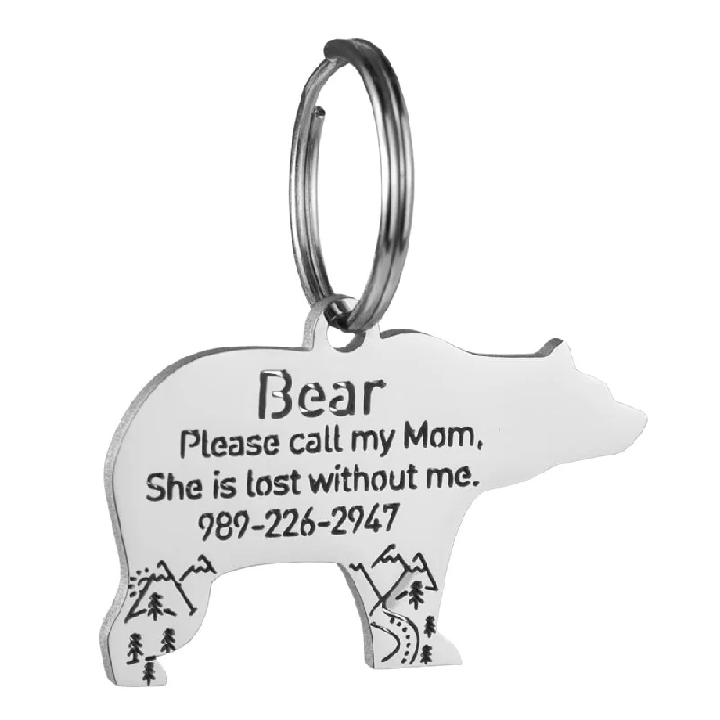 Bear Dog ID Tag