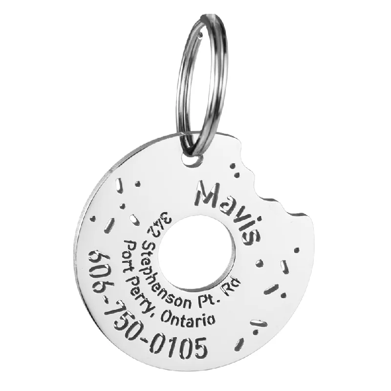 Donut Dog ID Tag