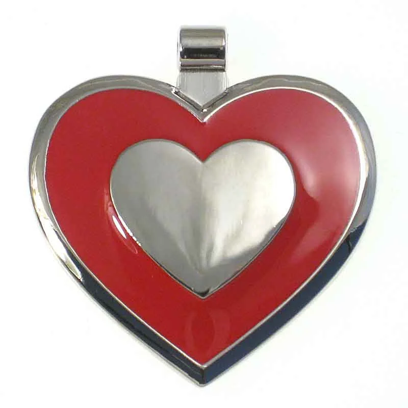 Heart Shaped Jewelry Tag