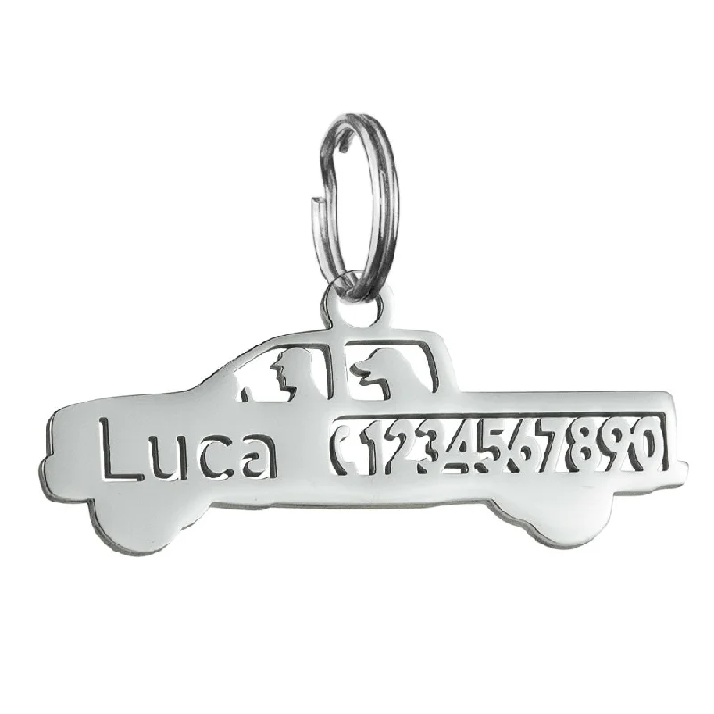 Pickup truck Dog ID Tag