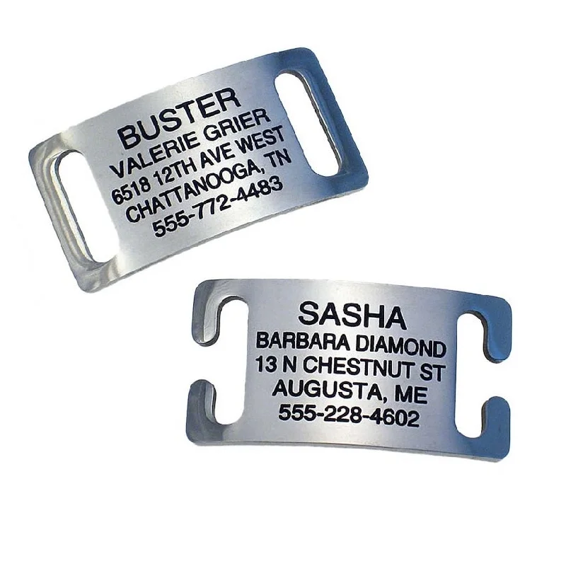 Slide-On Collar Tags