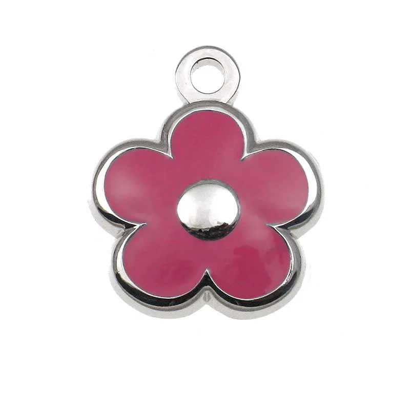 Tiny Flower Shaped Jewelry Tag