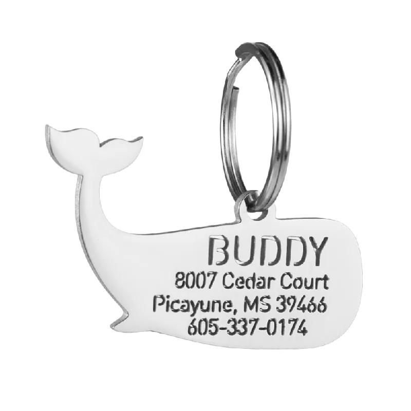 Whale Dog ID Tag